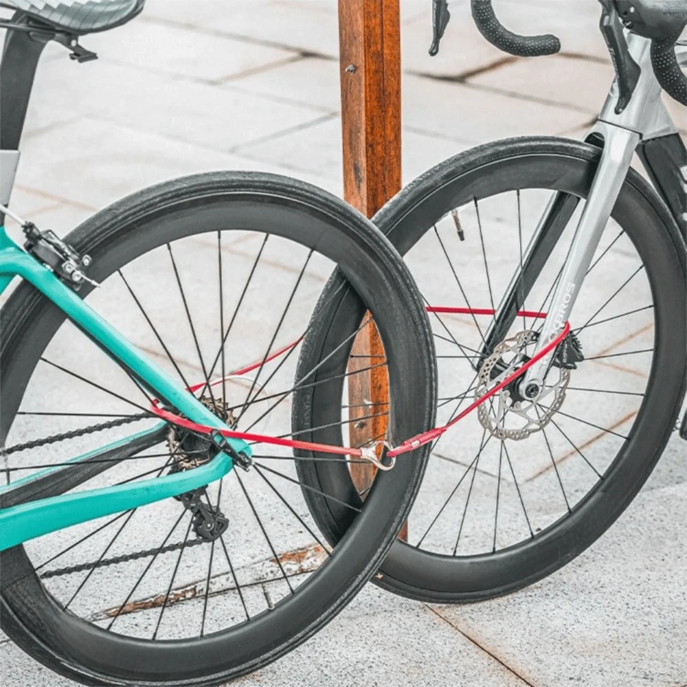 

3-digits Combination Bicycle Password Lock 150cm Length High Strength Safety Bike Lock Steel Cable Zinc Alloy