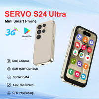 SERVO S24 Ultra 3G Network Mini Smart Phone Dual SIM 3.75\