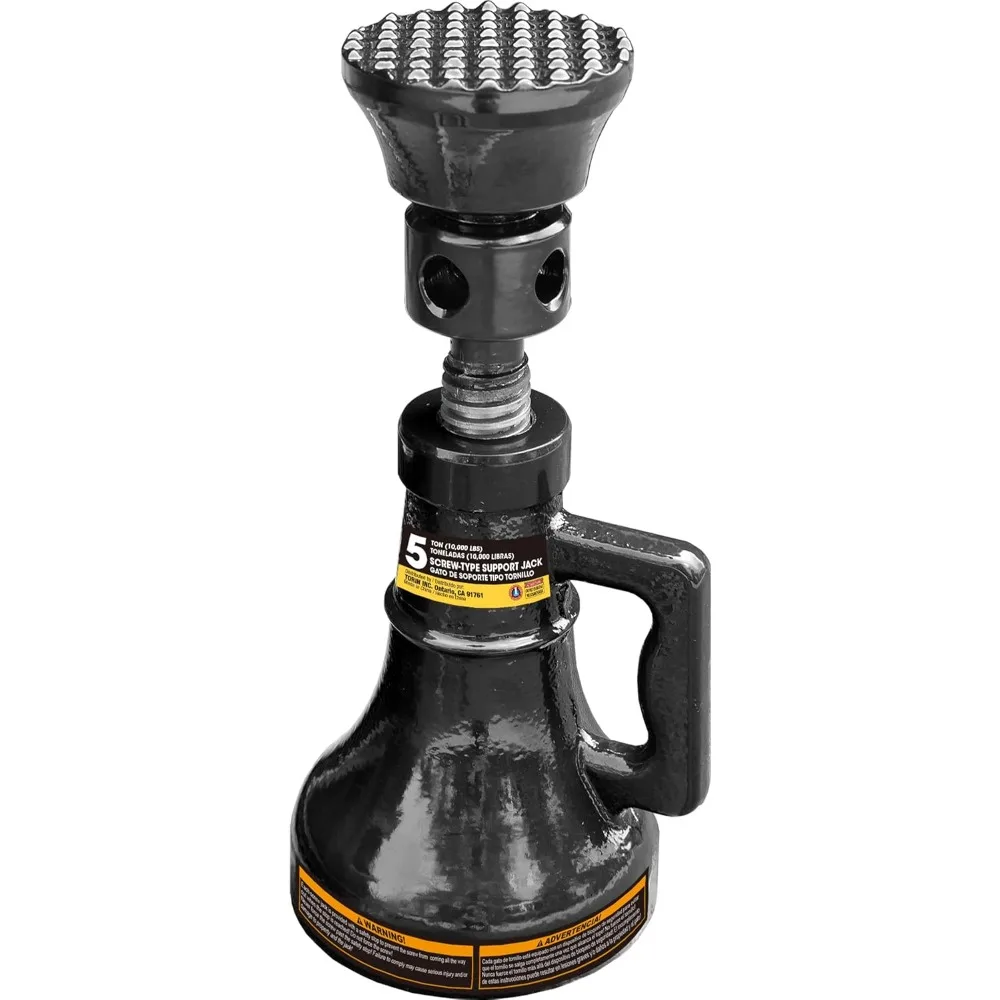 مقبس دعم السيارة بسعة 5 أطواق لتثبيت بناء المنزل والجسر، أسود