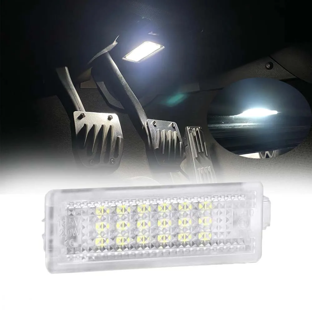 

1pc LED Under Door Courtesy Footwell Light Interior Trunk Luggage light For 02-08 BMW 7-series E65 E66 E67 E68 F01 F02 F03 F04