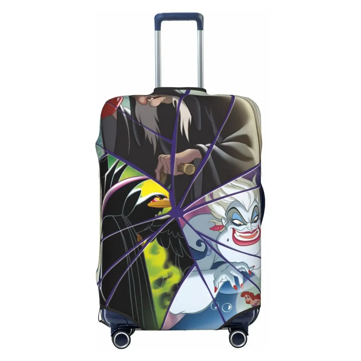 

Custom Comic Snow White And The Seven Dwarfs Mangas Travel Luggage Cover Elastic Suitcase Cover Protector