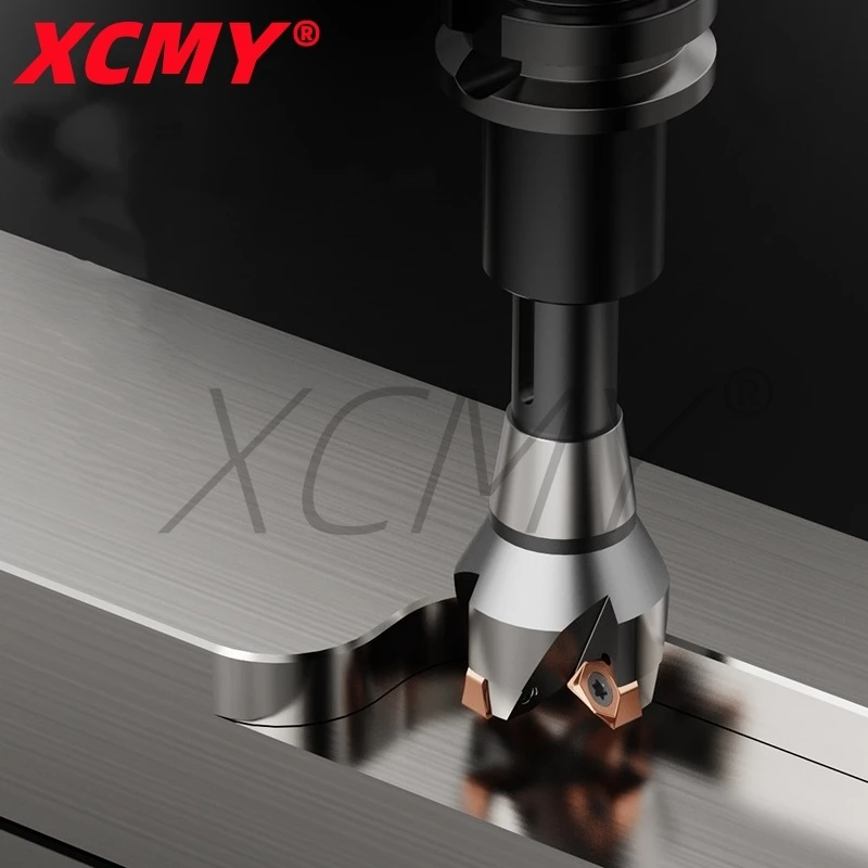 MT3 MT4 C20 R8 MFWN90 WNMU060408 WNMU080608 Heavy-duty double-sided hexagonal cutting milling cutter