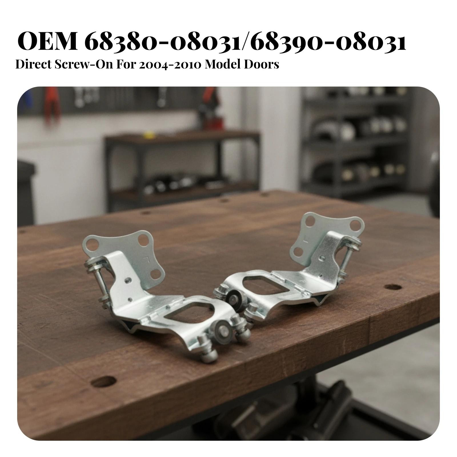 Sliding Door Roller Hinge Assembly Noise Reducing Sliding Door Roller Hinge Auto Part Long-Lasting Strong for Mechanics