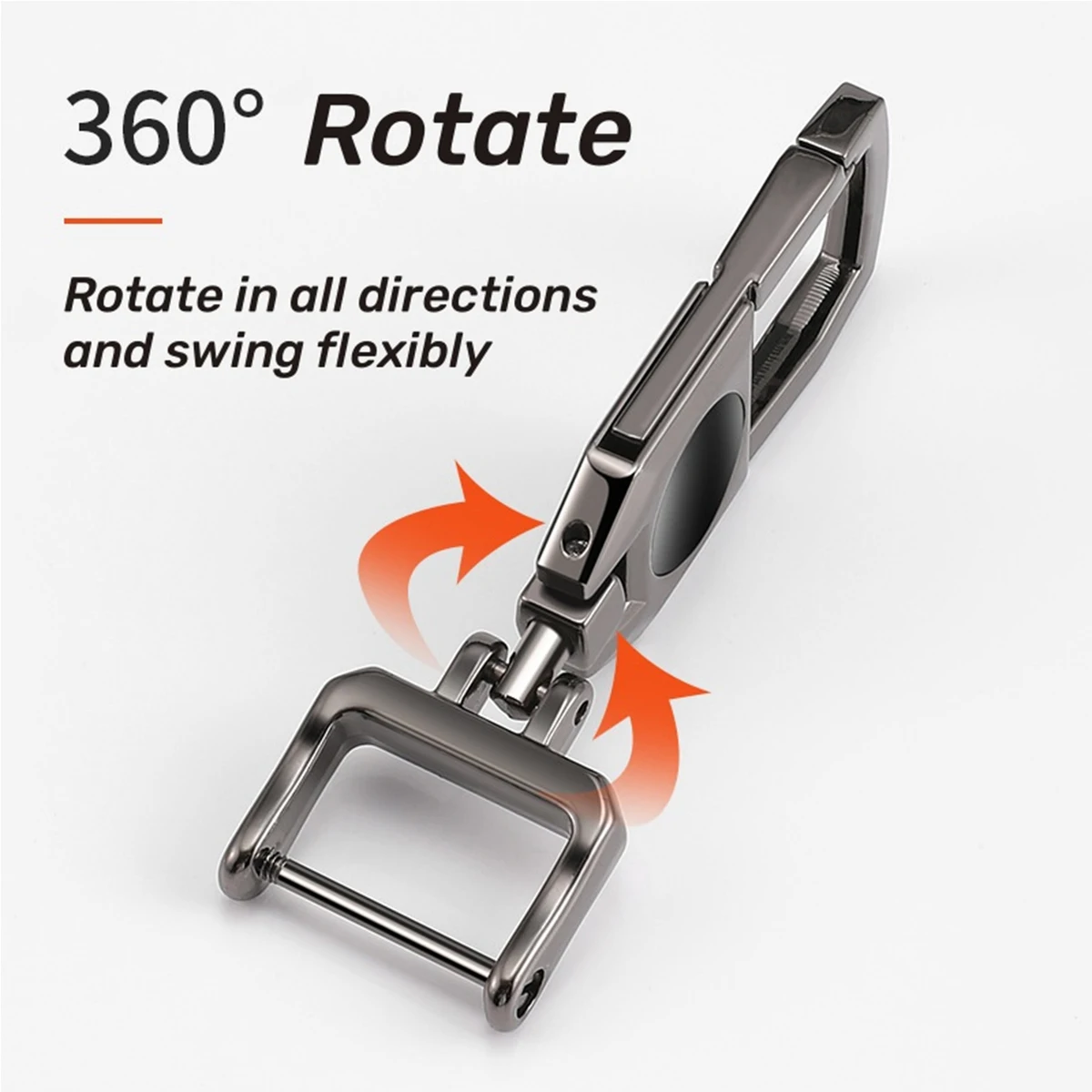 1pc Universal 360°Rotate Key Holder Car Metal Keychain For BMW 1 3 5 7 2 4 6 X Series X1 X3 X5 X6 X4 Motorcycle Key Chain