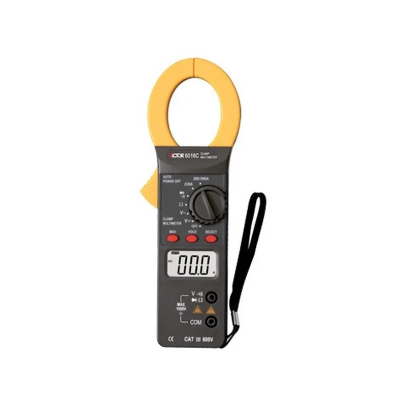 Victor Vc6016c 3 1/2 Ac Digital Clamp Meter Victor