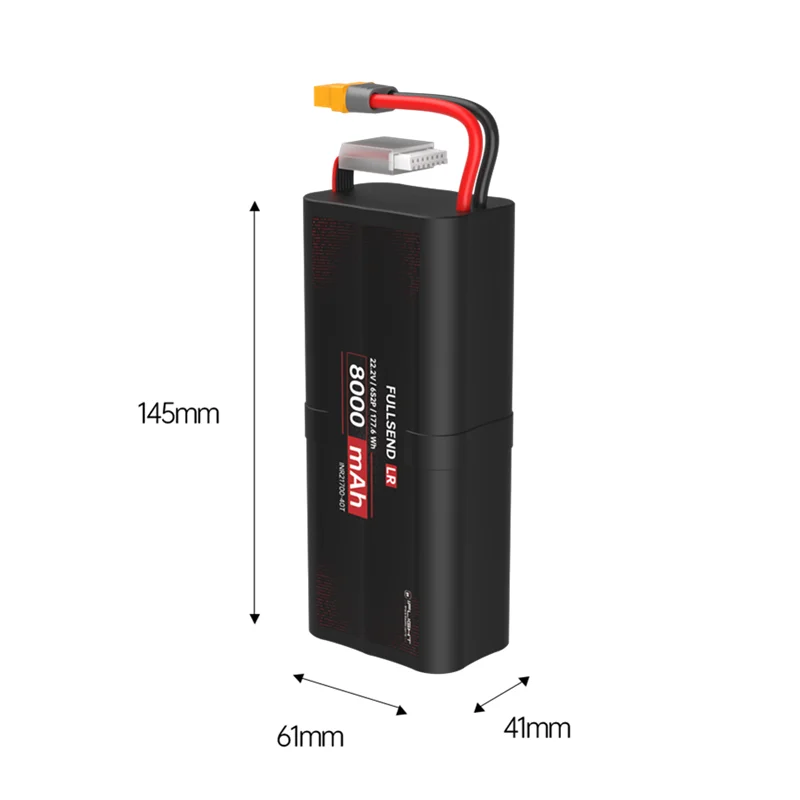 

IFlight Fullsend 6S 8000mAh 2P 22.2V Li-Ion Batter