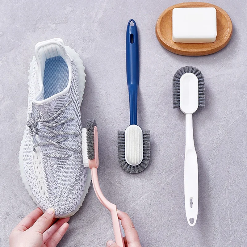 Long Handle Shoe Brush Soft Fur Does Not Hurt Shoes Clothes Household Multi Functional