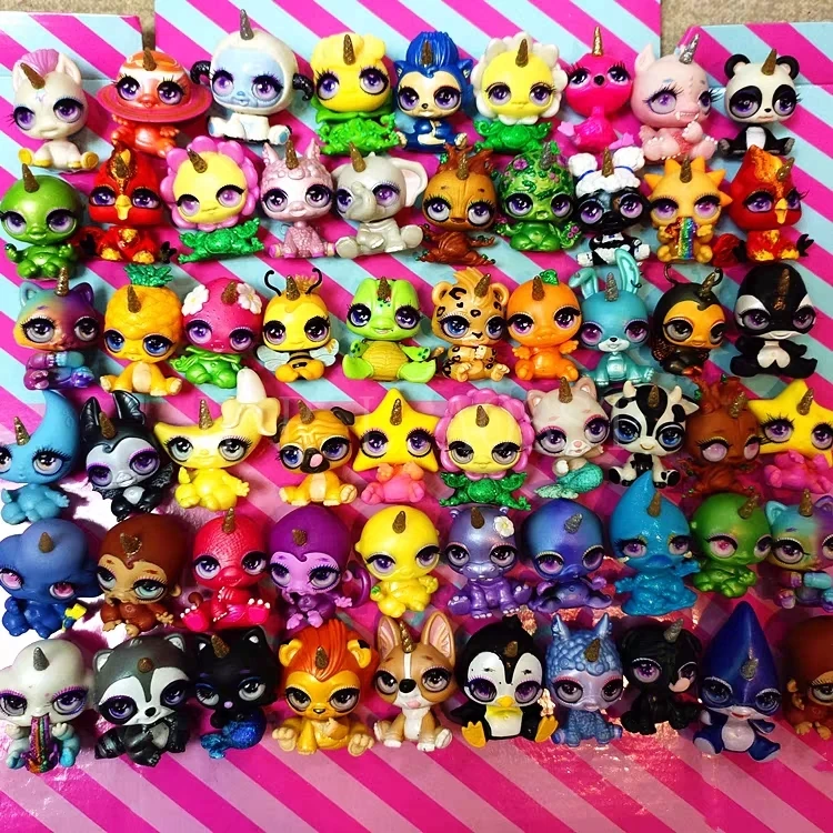 6 unids/set Original Slime Mini unicornio muñeca juguetes para niños 4-5cm