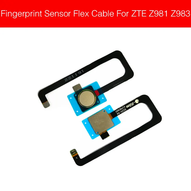 

Back Home Button FingerPrint For ZTE Z Max Pro Z981 Axon 7 A2017 Blade X Max Z983 Sensor Touch ID Fingerprint Flex Ribbon Parts