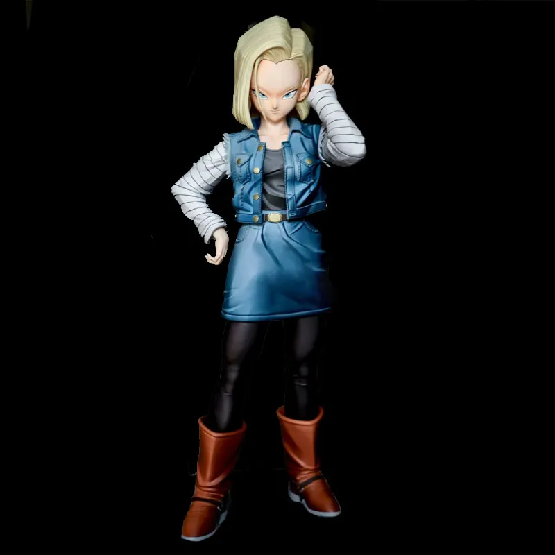 

28cm Dragon Ball Z Android 18 Pvc Anime Action Figures Model Collection Model Toys Desktop Ornaments Statue Trendy Surprise Gift