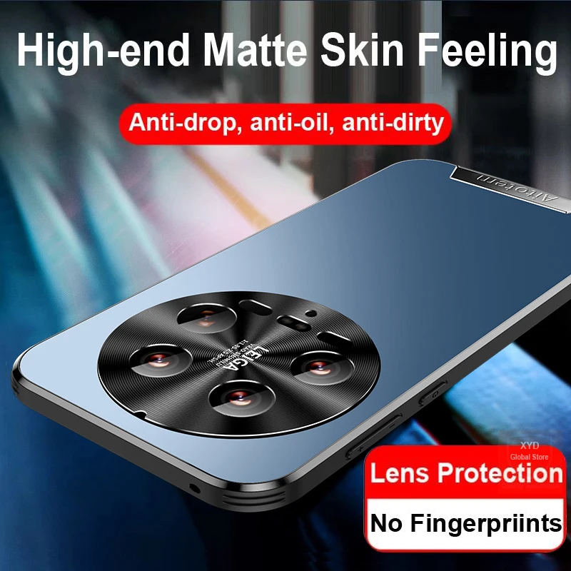 

High End For Xiaomi 14 Ultra Case Frosted Matte Skin Brand Phone Case For Xiaomi 14 Ultra Mi14 Mi 14Ultra Cover Shell Bumper Bag