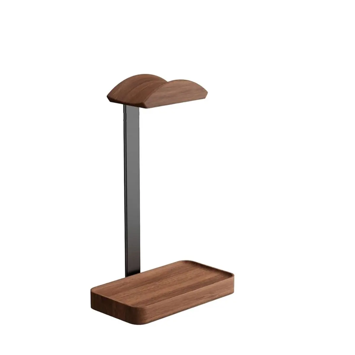 Welcome Deal-Headphone Stand, Wood Headset Stand with Storage Base, Headphones Holder for Gaming, , and Home Desk
