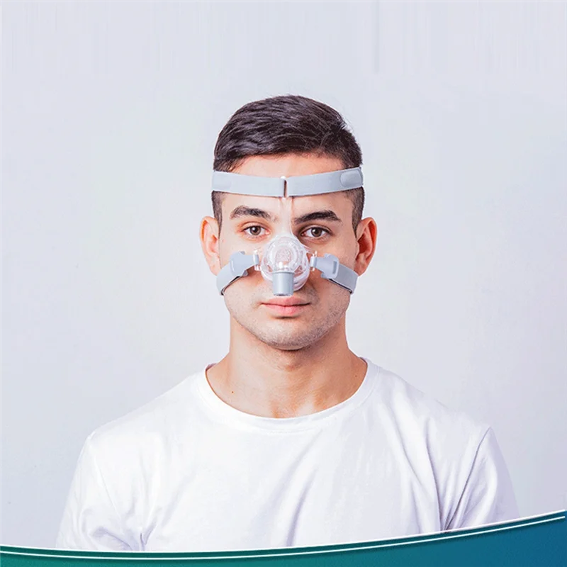 CQMF-Sleep Apnea CPAP Mask N5 Anti-Snoring Nose Mask For Continuous Breathing Devices