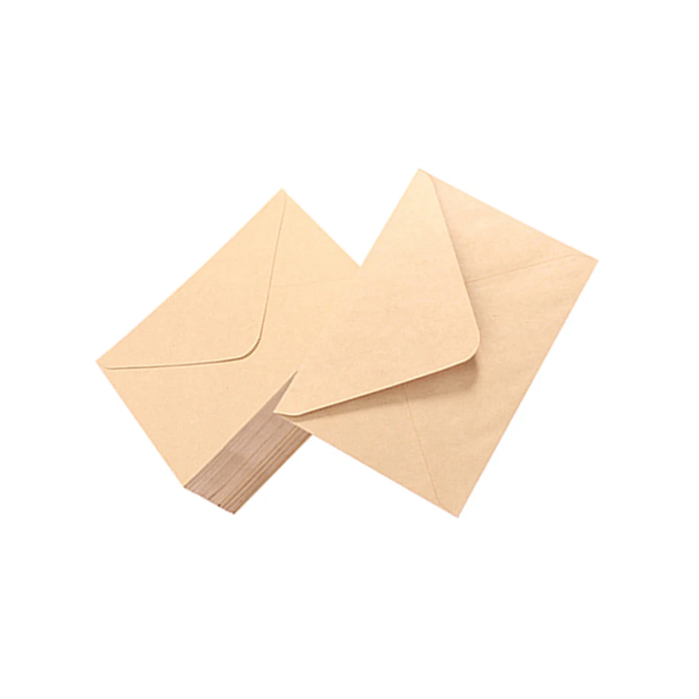 

150 Pcs Double Tapered Paper Greeting Card Envelope for Cards Letters Blank Envolope Mini