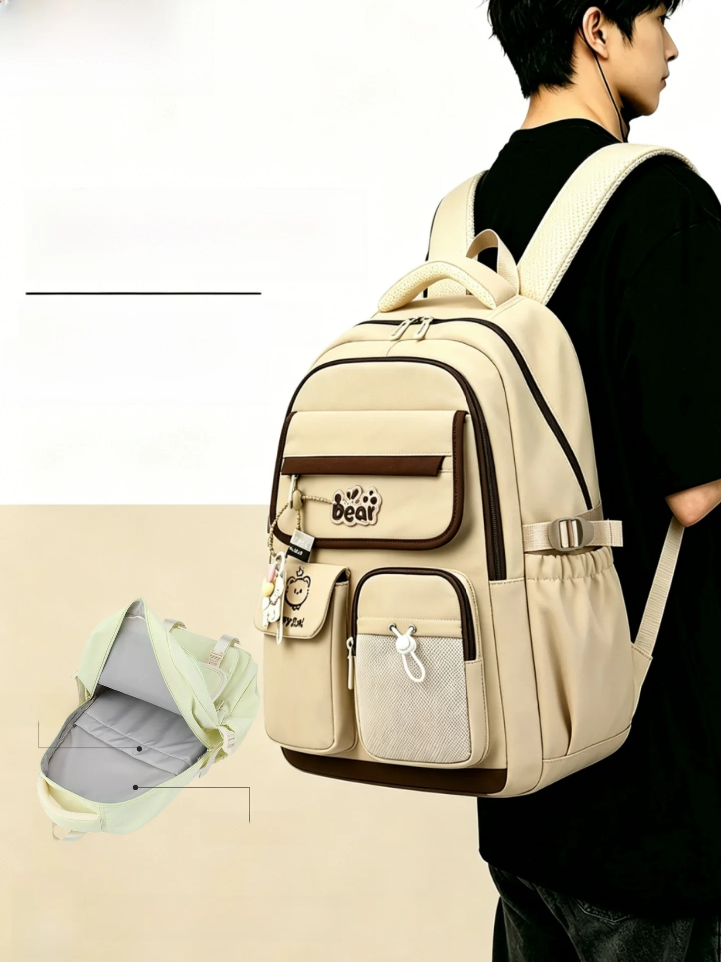 2026-new-women's-hiking-backpack-large-capacity-computer-bag-lightweight-dual-shoulder-bag-school-travel-climbing-bag