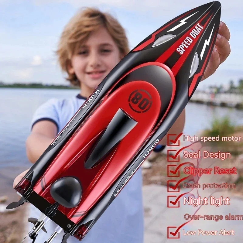 

perfect rc boats gift set:25 km/h high-speed remote control car,brushless rc speed boat model,rc ship toys for kids cool stuff