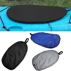Cubierta impermeable multifuncional para cabina, protector solar para cabina, accesorios para kayak, azul, negro y plateado