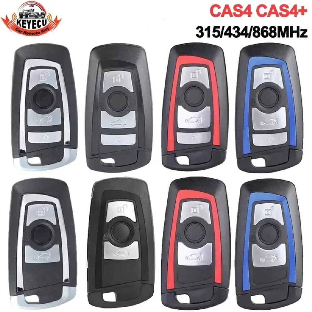 KEYECU 315/434/868MHz HUF5662 HUF5767 HUF5661 Für BMW F 3 5 7 Serie X5 X6 F20 F22 F30 CAS4 CAS4+ FEM Fernbedienungsschlüssel ID49 PCF7945 – Detail 1
