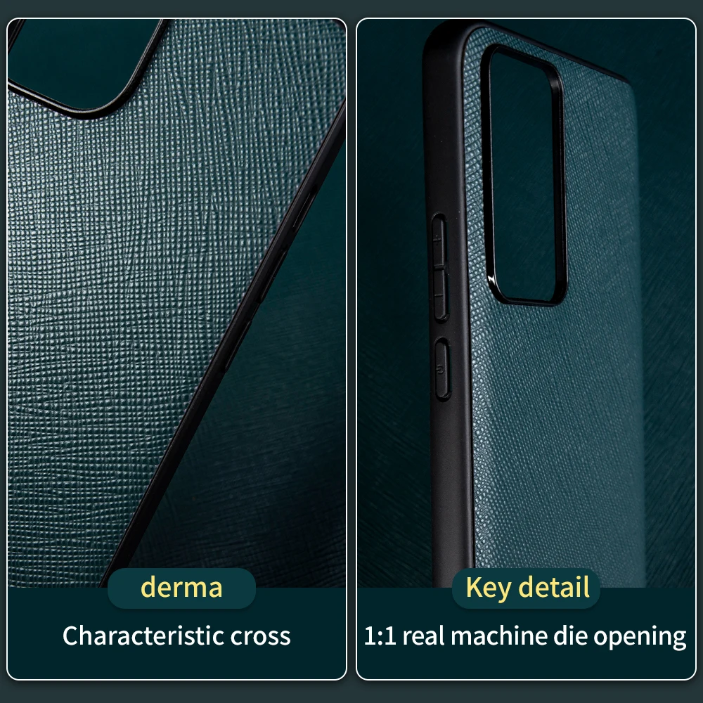 Luxury Cowhide Genuine Leather Case For Xiaomi 12 Series Women And Men Business Slim Back Cover Shockproof Protect Camera Lens