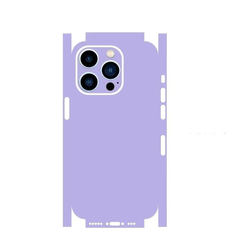 Stiker Film Pelindung Layar Warna-warni Full Coverage Untuk iPhone 17 16 15 14 pro max, Stiker Kulit Belakang Untuk iPhone13 Mini, Pelindung Bodi