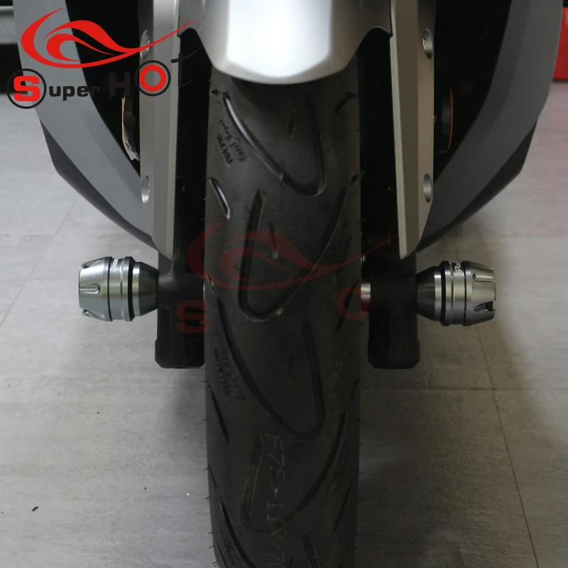 For Honda ADV160 VARIO160 VARIO 160 ADV 160 Motorcycle Accessories Front Wheel Falling Protector Exhaust Slider Crash Pad Slider