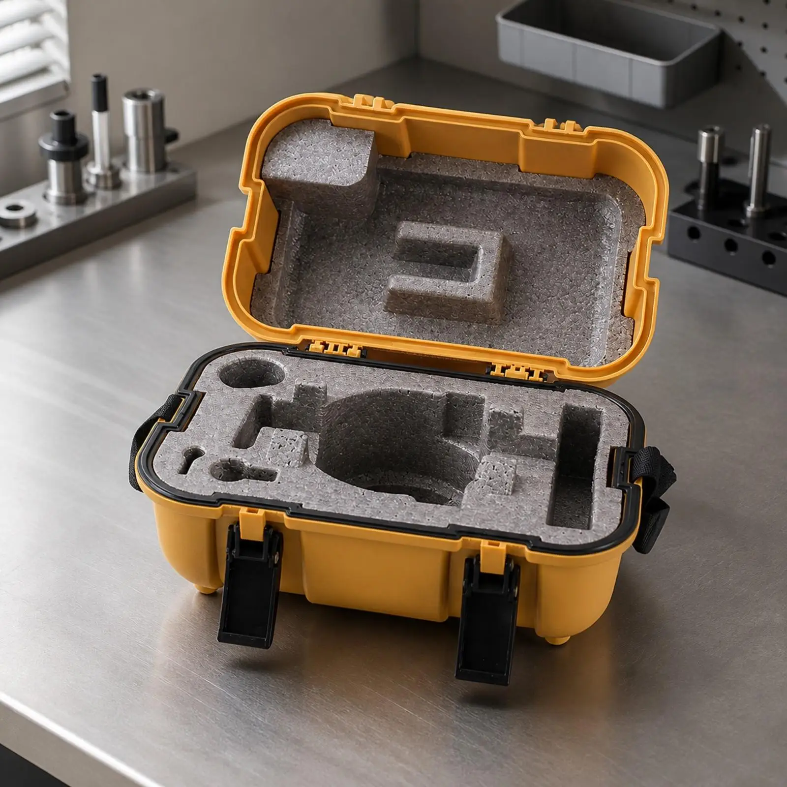 sturdy-surveying-optical-equipment-case-with-dustproof-seal-and-foam-lining-for-long-term-storage