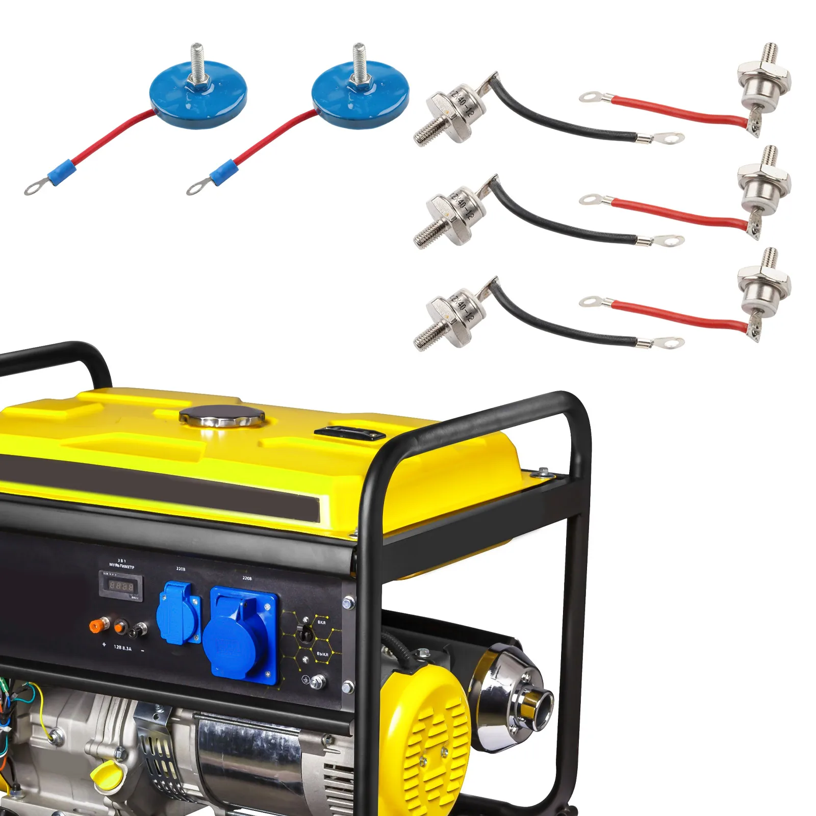 

For Generator Rectifier Kit RSK5001 40A Diode Rectifier Module Compatible with HC4 HC5 for Efficient For Generator Use