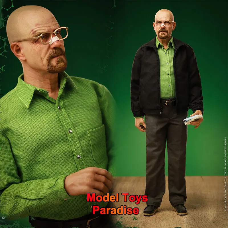 

Black 8 Toys BK-006 1/6 Collectible Toys Poisoner Heisenberg Old White Men Soldier 12inch Action Figure Model Gifts