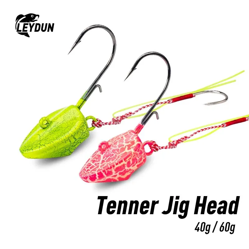 40g 60g Fishing Lures DEEP CONTROL UP Tenya Madai Jig Kabura Saltwater Jighead Lead Sea Boating Bait Shrimp Rubber Skirt Jigs