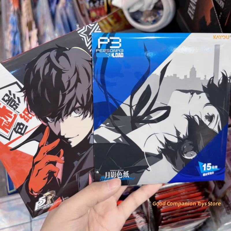 حقيقي KAYOU شخصية 5 الطبعة الملكية فانتوم ورقة ملونة إعادة تحميل القمر الظل P3 أنيمي نادر Sr Ur تحصيل بطاقة سلسلة هدية #2