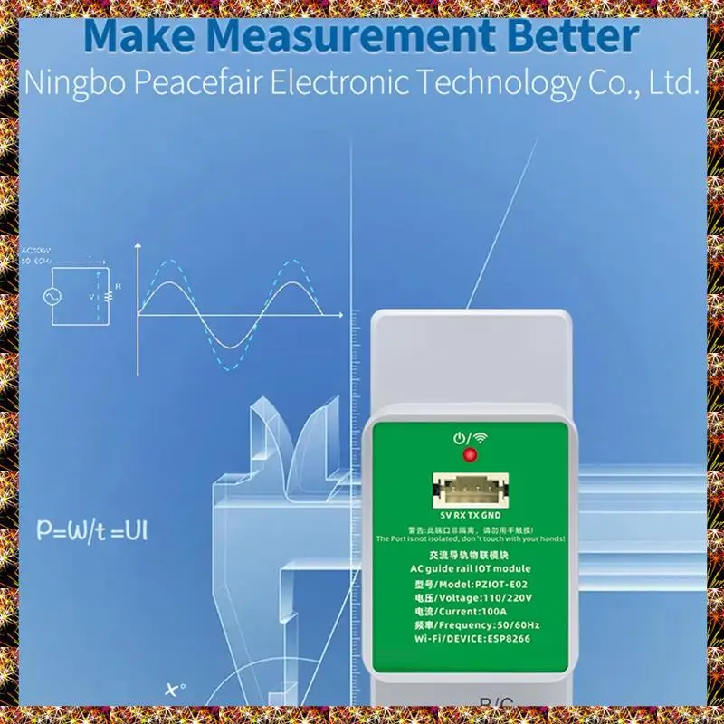 

BTCL Tasmota Wifi Energy Power Meter AC Single Phase Din Rail Meter Electric Wattmeter Tasmota Esphome For Home Assistant