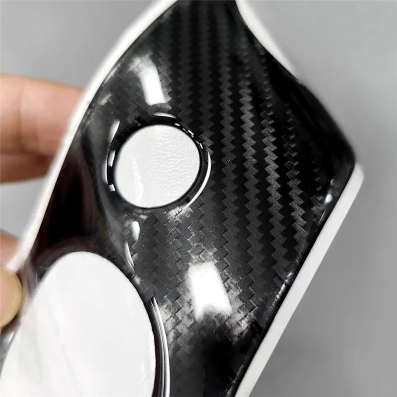 3D Motorcycle Carbon-Look Upper Triple Yoke Cover Protector Decal Sticker Case For Yamaha YZF R6 2006-2016