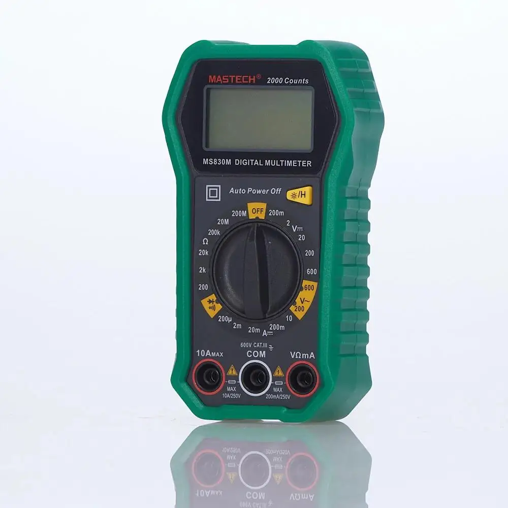 MASTECH MS830M Digital Multimeter AC/DC Voltmeter Current Diode Triode Meter Tester Resistance Electronic Test Tools