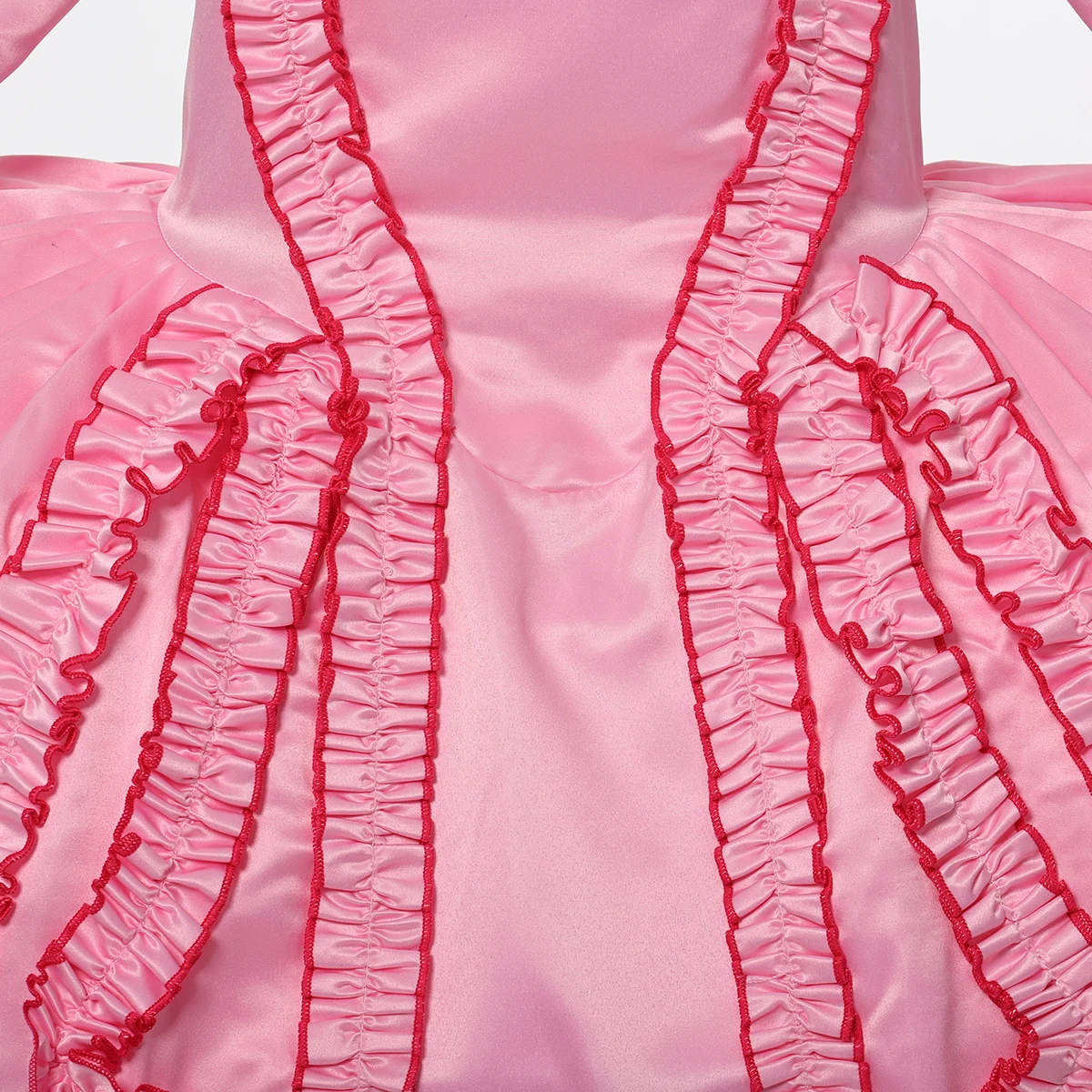 Abito vittoriano per donna Abiti da ballo principessa rosa Costume da spettacolo teatrale