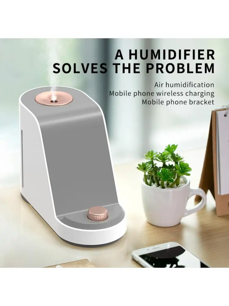 Wireless Charger 3 In 1 Mobile Phone 20W  Magnetic Fast Charging Set Smart Home Aromatherapy Humidifier