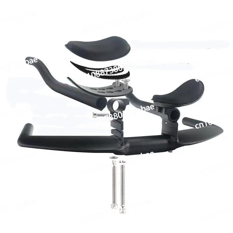 دراجة راحة طويلة وضع الطريق دراجة المقود ألياف الكربون الكل في واحد سباق السيارات TT Put Fly