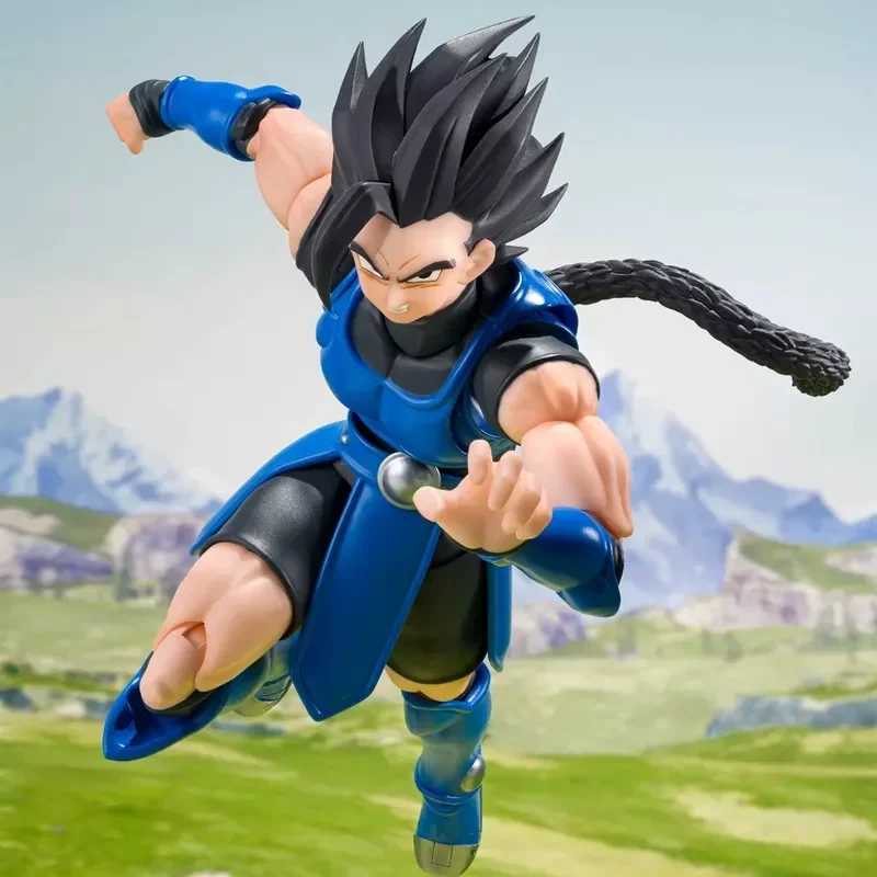 16cm SHF Dragon Ball Legends Shallot Action Figure Super Saiyan Blue Shallot Articulated Anime Model Game Figure Toy Adults Gift view 3