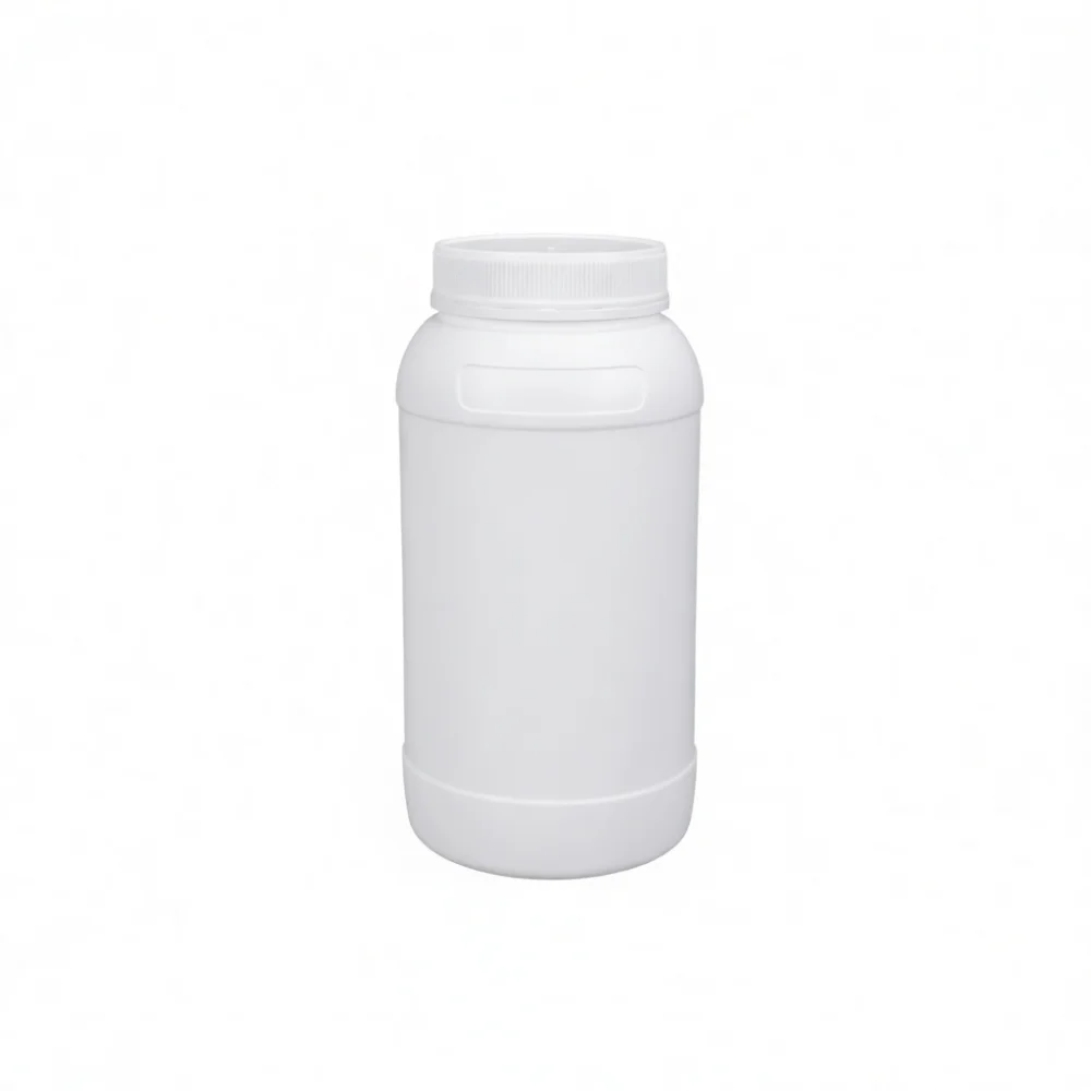 Chemical Resistant Fluorinated Plastic Drum HDPE Storage Bottle Industrial Solvent Handling Vessel Lab Waste Collector