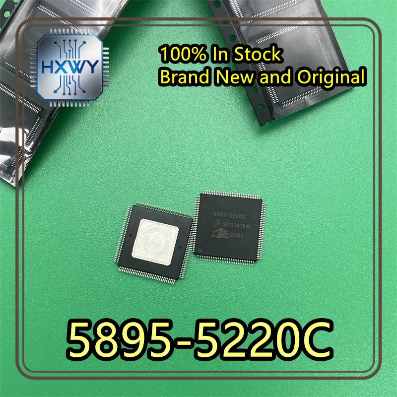 (1/3 pcs) 5895-5220C  QFP128 package IC chip  Brand new electronics  Genuine product  Stock running low