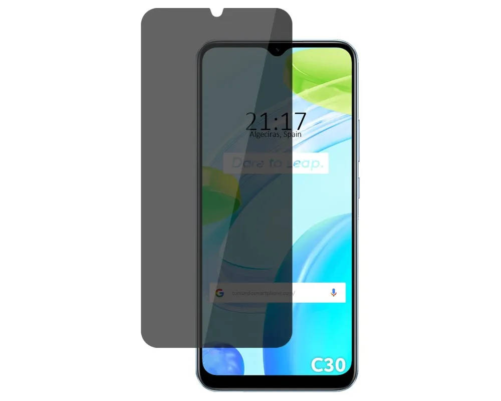 For Realme C30 Anti-Spy Privacy Hydrogel Screen Protector