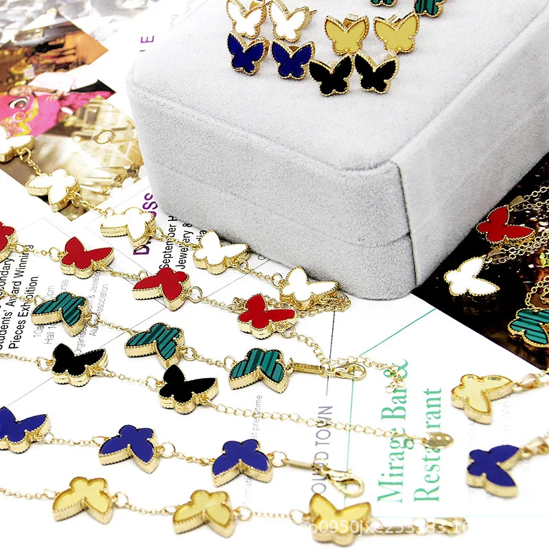 Charm Elegant Female Colorful Flower Glamorous Decor Holiday Dangle Drop Earrings For Women Trend Luxury Wedding Party Jewelry