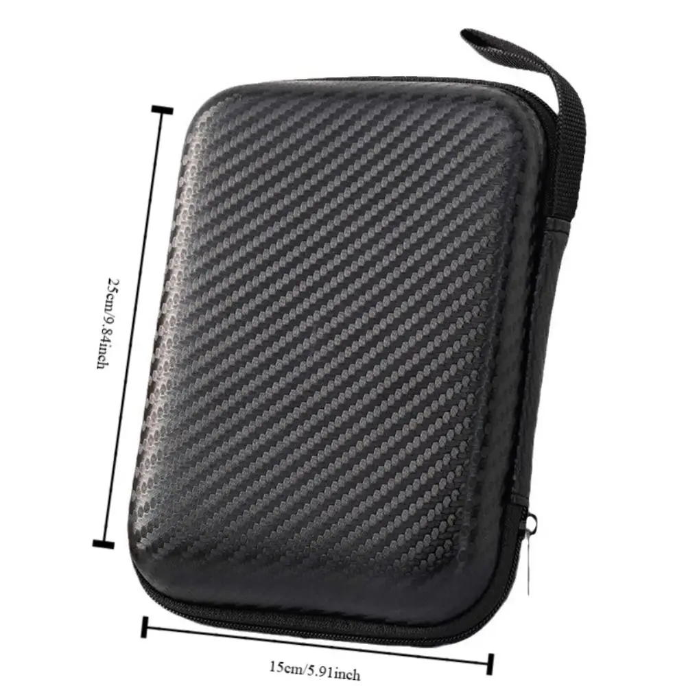 Simple EVA Earphone Bag Wear-resistant Durable Data Cable Organizer Portable Universal Charger Case - view 6