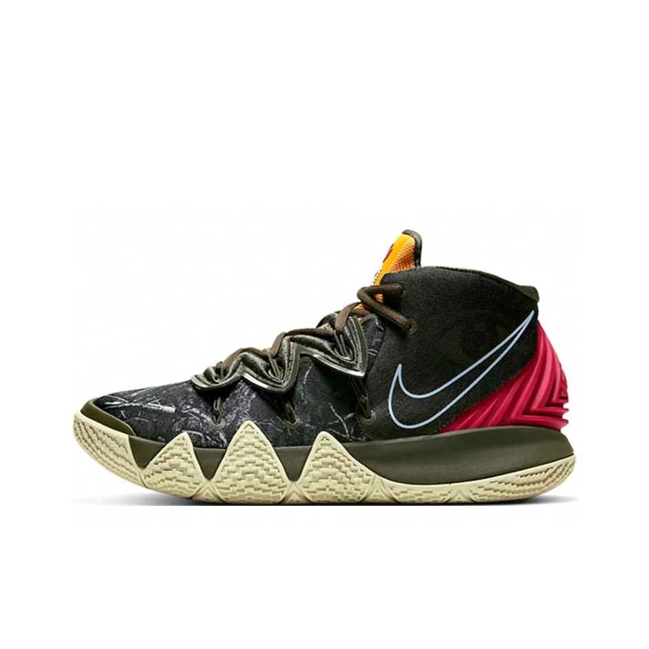 Nike Kybrid S2 Basketball Shoes Unisex Mid Top Green CQ9323-300