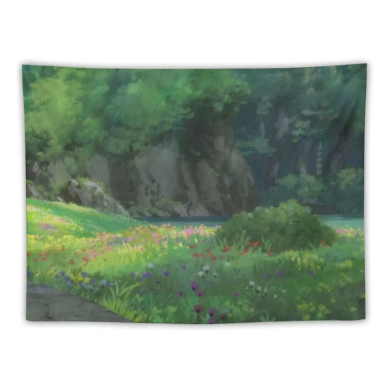 

Anime forest Tapestry Home Decor Accessories Wall Deco Bedroom Decorations Tapestry