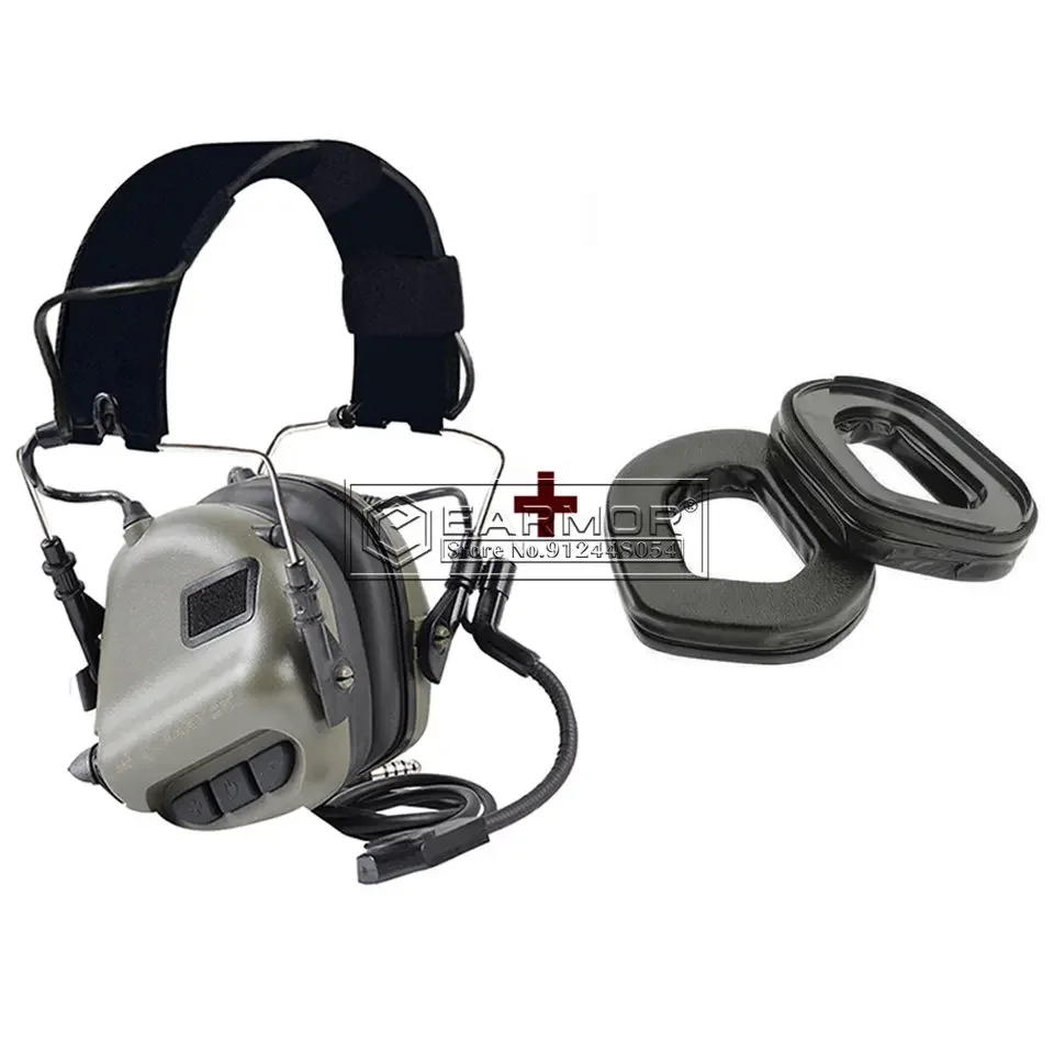 

EARMOR M32 MOD4 Tactical Headset Mutil Color & S03 Black for M31/M32/M31H/M32H Headset