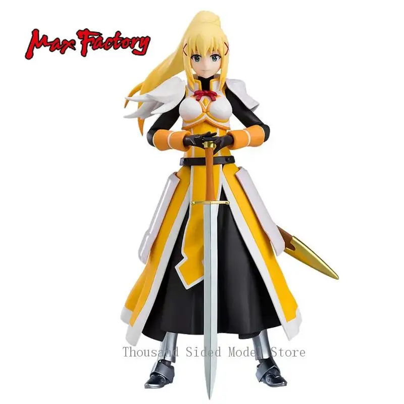 

В наличии оригинальная фигурка Max Factory Figma 450 Darkness Kono subarashi sekai ni shukufuku wo 14 см, модель экшн-фигурки, коллекционные игрушки