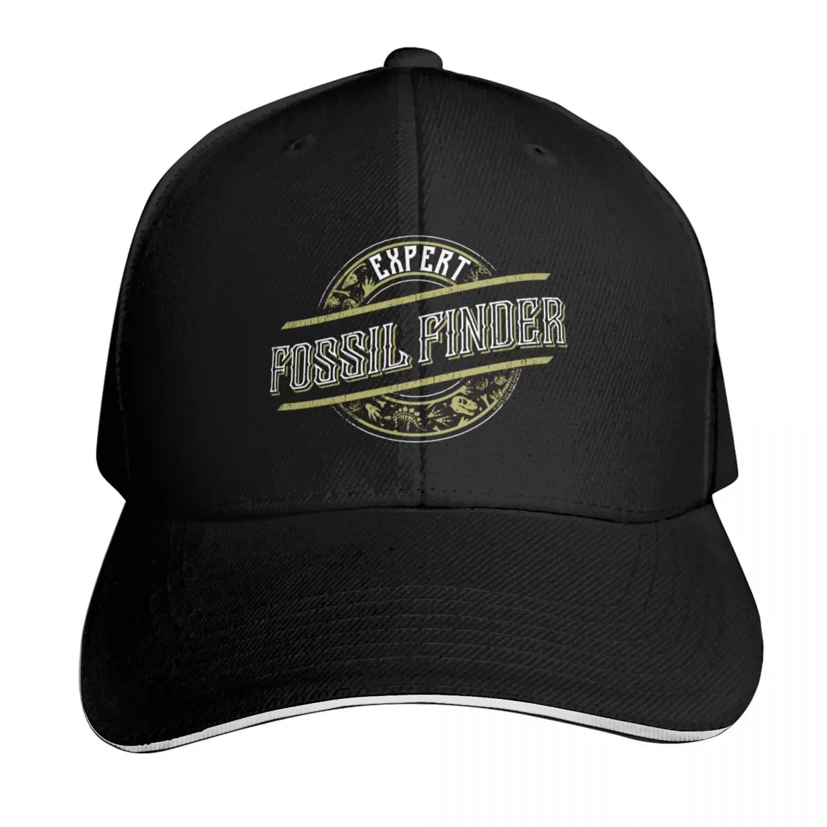 Jurrasic World Expert Fossile Finder Light Retro Emblem Baseball Cap Men Women Casual Summer Sport Sun Cap