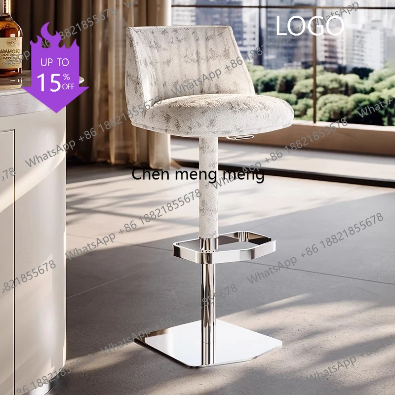 

Офисные стойки ресепшн, барные стулья, современные барные стулья Nordic Wishbone, регулируемые парикмахерские табуреты, мебель для салонов красоты