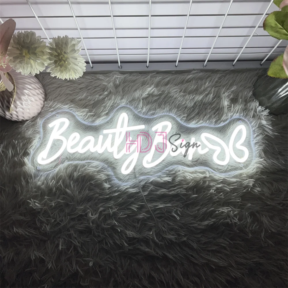 Beauty Bar Neon Led Sign Night Club Bar Party Room Wall Decor LED Neon Lights Bedroom Decoration Bar Club Bar Salon Neon Signs