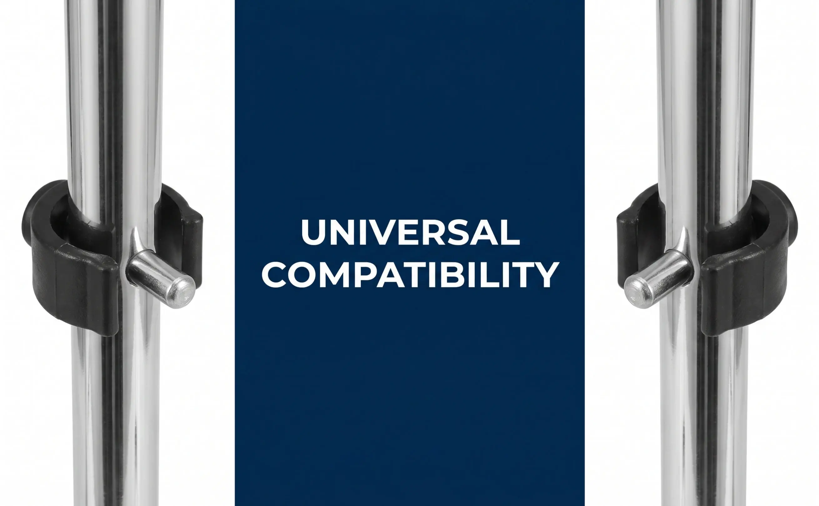 4Pcs Toilet Stool Latch Clamp Adjustable C-Shape Clips for 22Mm Tube Walkers Canes Crutches Support Holder Canes Hand Grips
